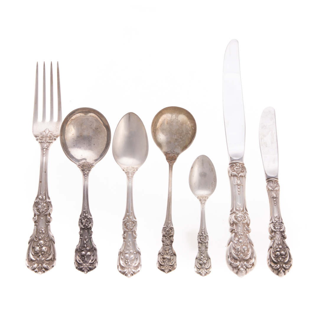 Appraisal: Reed Barton Francis I sterling -pc flatware comprising knife in