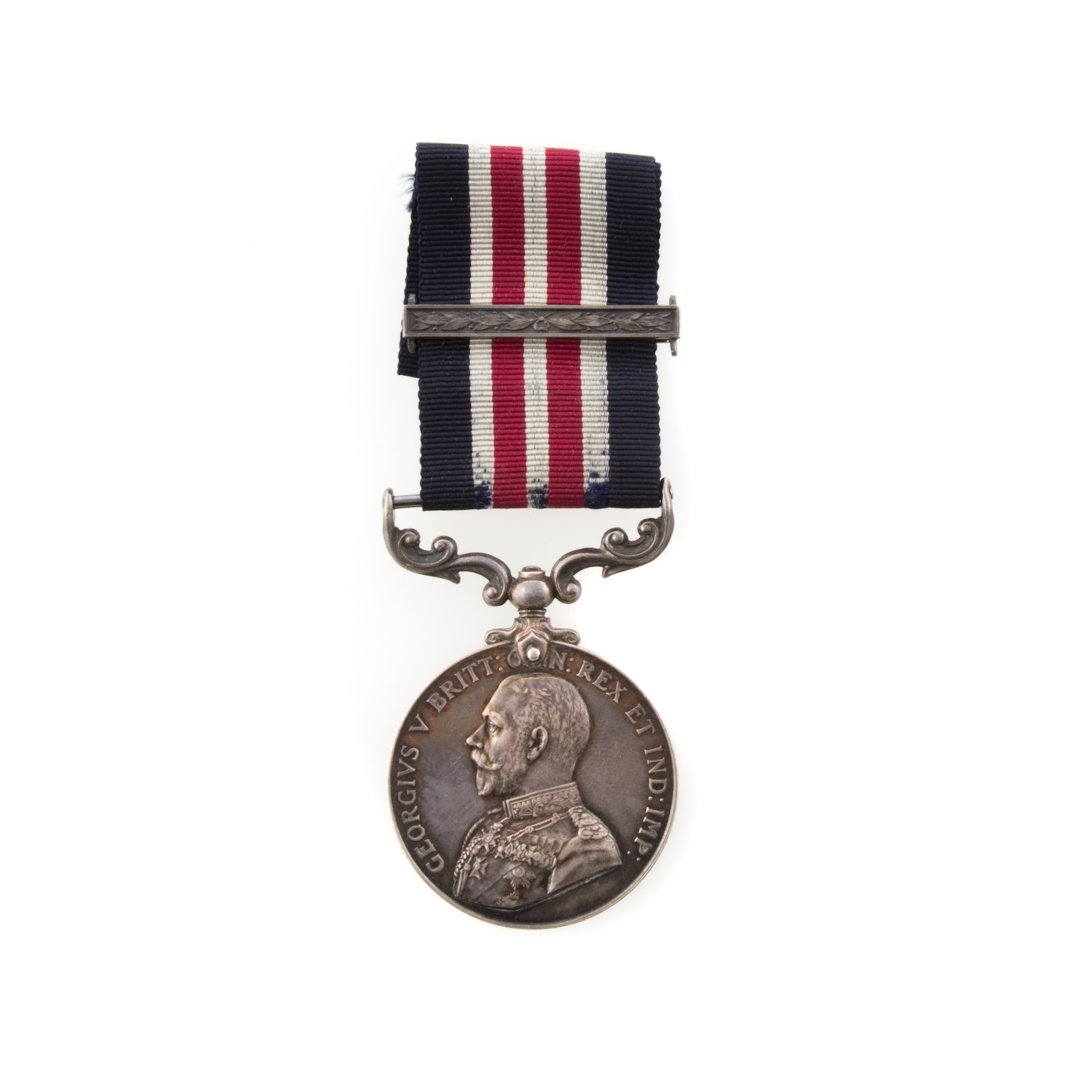 Appraisal: Military British King George V for Valor WW silver medal