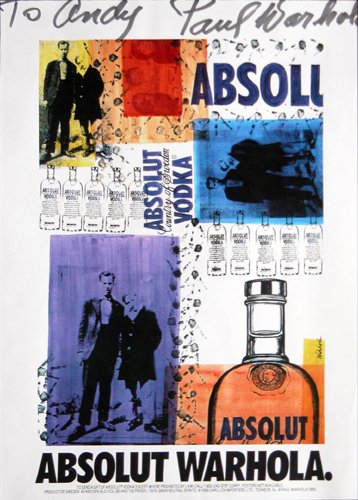 Appraisal: Artist Warhola Paul American born Title Absolut Warhola Date Medium