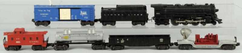 Appraisal: Lionel O- Gauge No Freight Train Set American Post-war Includes