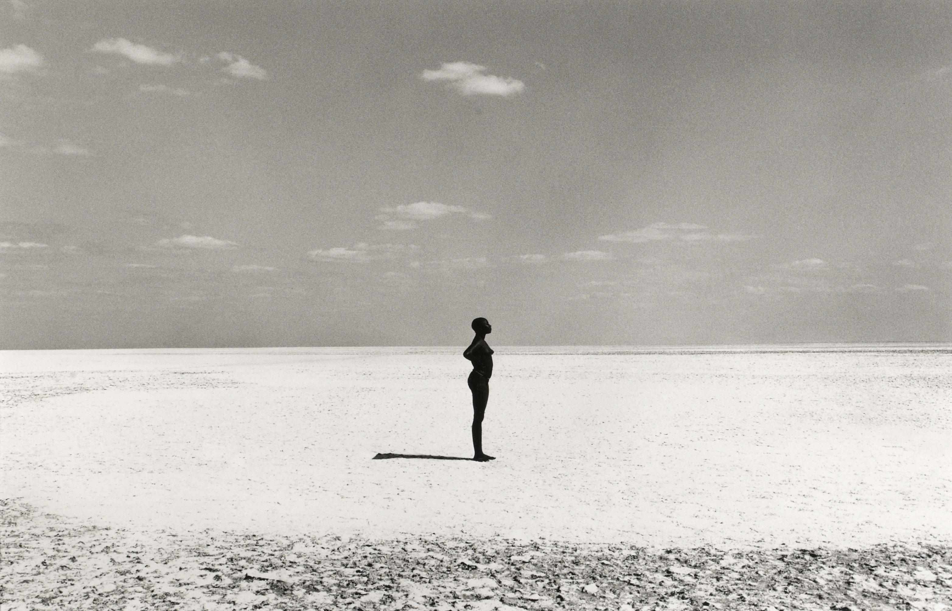 Appraisal: Herb Ritts American - Malaika Profile Manyara Salt Lake Africa