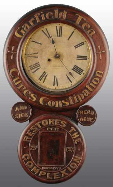 Appraisal: Garfield Tea Baird Clock Description Made in Plattsburgh in but