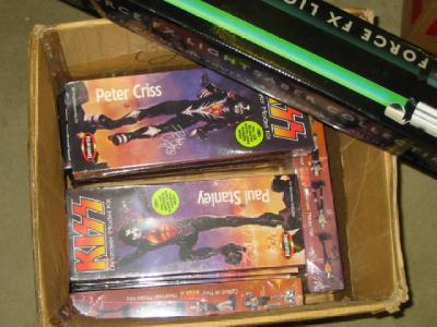 Appraisal: Nine Kiss Destroyer model kits boxed M and a Star