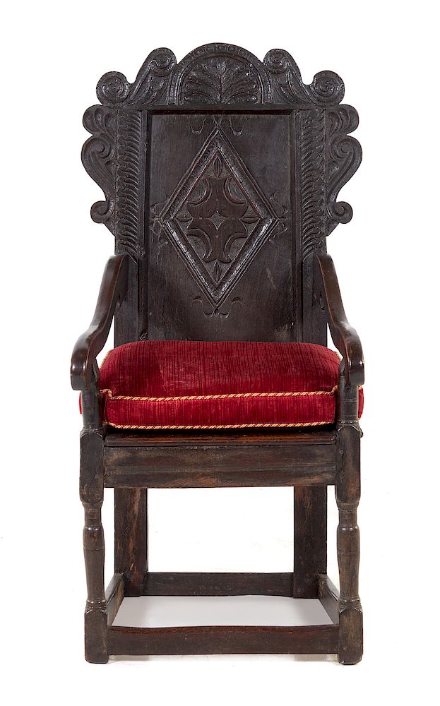 Appraisal: An Oak Yorkshire Chair An Oak Yorkshire Chair th Century