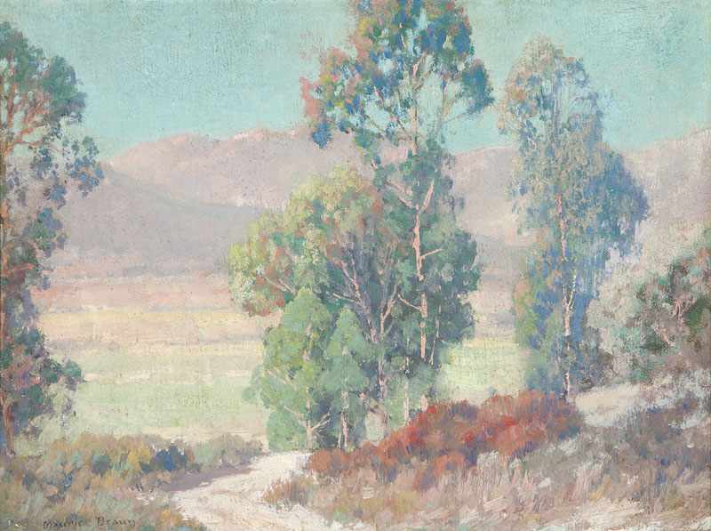 Appraisal: Maurice Braun - San Diego CA Eucalyptus Hills