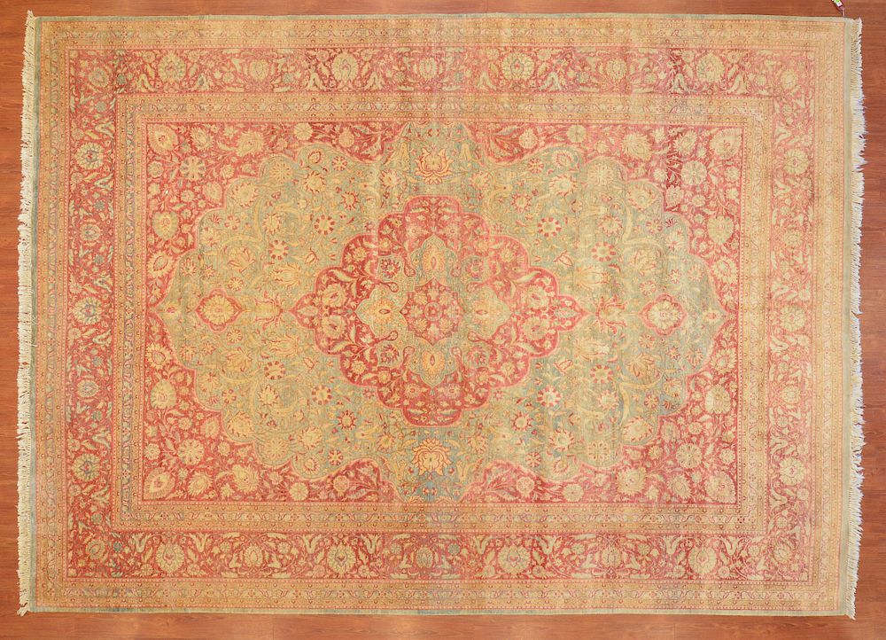 Appraisal: Fine Weave Pak Persian Rug Pakistan approx x Condition Some