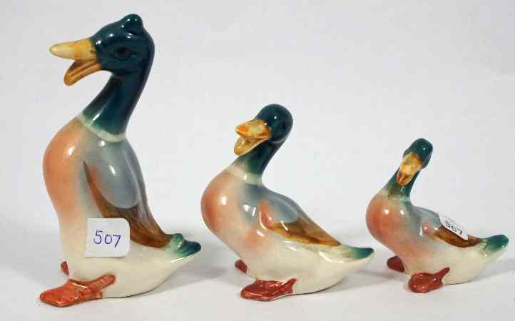 Appraisal: Beswick Duck Large A Medium B and Small C