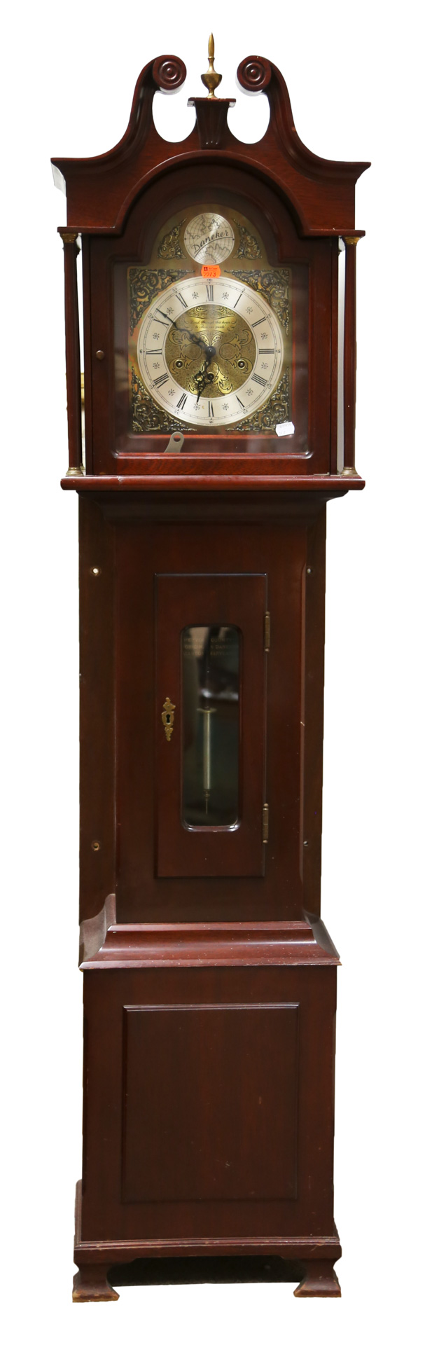 Appraisal: Daneker grandmother clock Undernumber