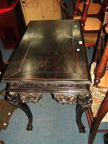 Appraisal: A th early th Century Chinese possibly Cantonese Padouk wood