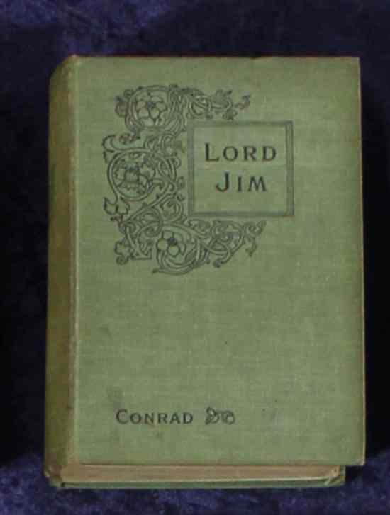 Appraisal: CONRAD J LORD JIM first edition half title original green