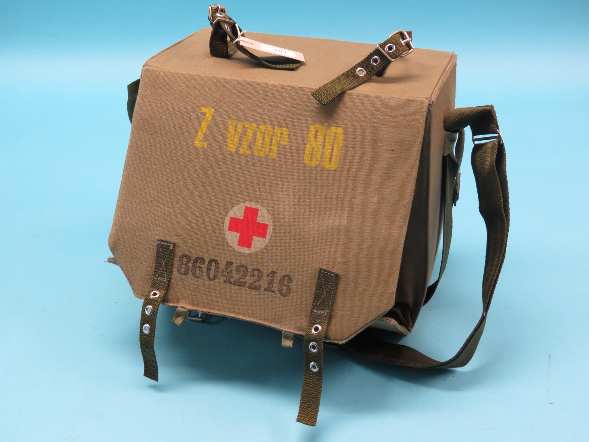 Appraisal: A Swiss Army First Aid kit in canvas case