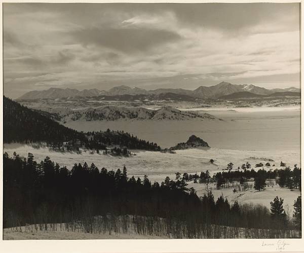 Appraisal: Laura Gilpin American - South Park Colorado Gelatin silver print