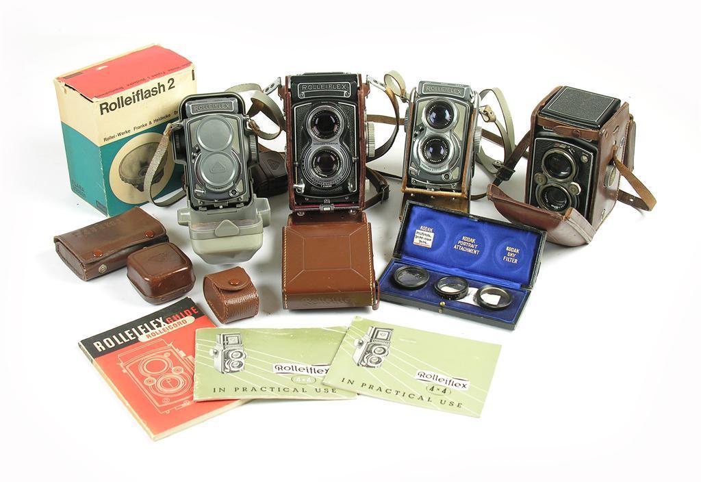 Appraisal: Franke amp Heidecke - Rolleiflex Synchro-Compar camera