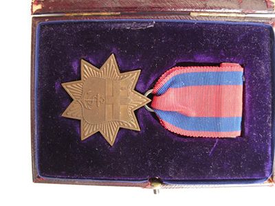 Appraisal: Lloyd's Medal for Meritorious Service first issue bronze star in