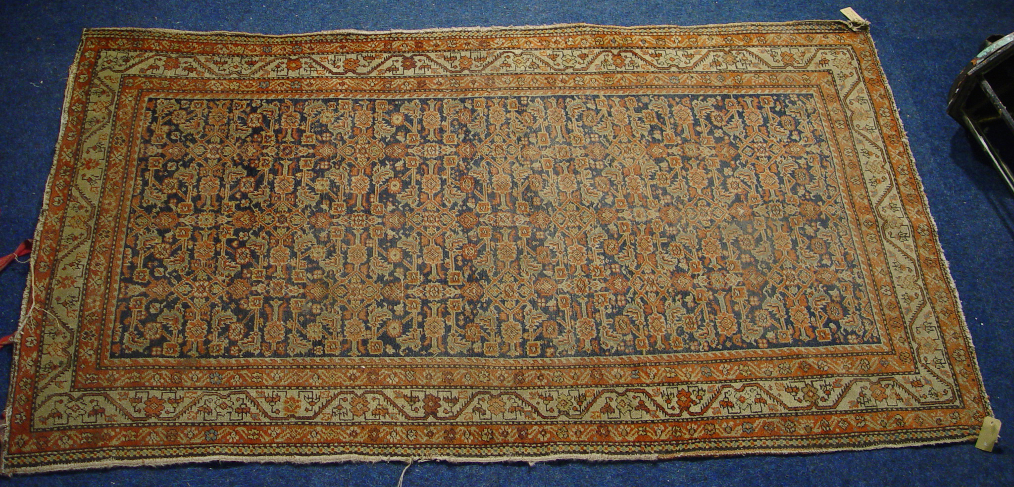 Appraisal: Farahan style rug with profuse floral patterning cm x cm