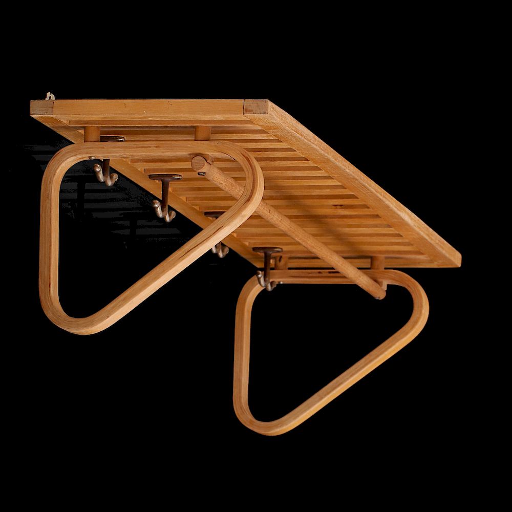 Appraisal: Alvar Aalto Alvar Aalto coat rack dating from circa s