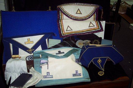 Appraisal: A case containing Masonic regalia relating to the 'Friends in