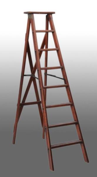 Appraisal: Wooden Salesman Sample Ladder Description Works well No damage Condition