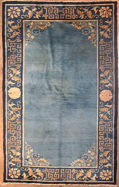 Appraisal: A Chinese rug size approximately ft x ft in