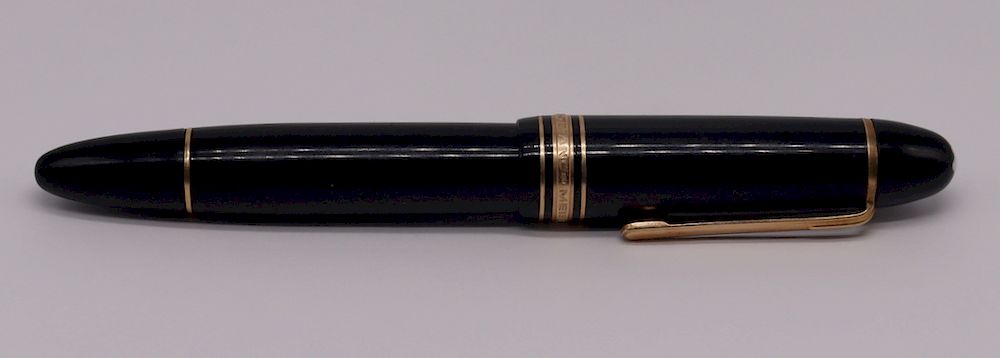 Appraisal: Montblanc Meisterstuck Fountain Pen No With Montblanc ct gold nib