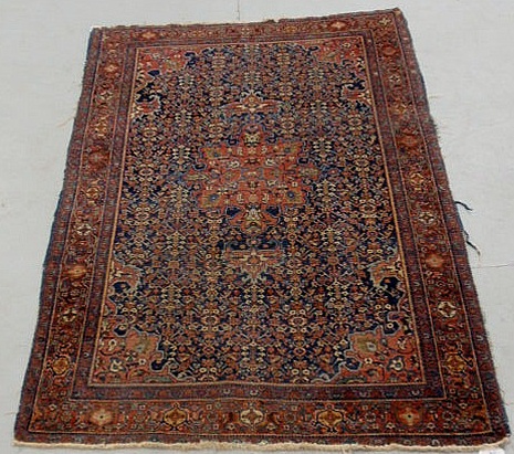 Appraisal: Sarouk oriental center hall carpet x