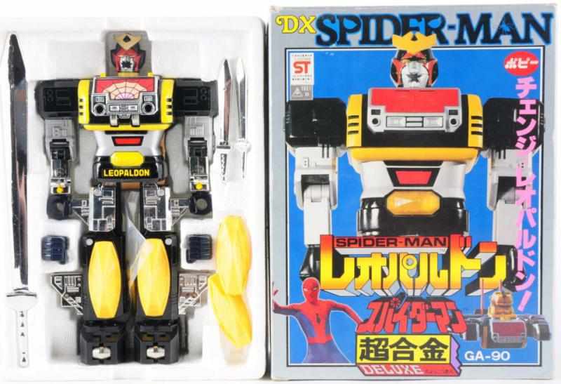 Appraisal: GA- DX Leopaldon Popy Spiderman's robot in the Deluxe size