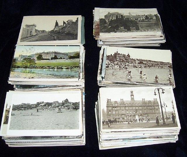 Appraisal: A quantity of loose postcards cities towns resorts etc approximately