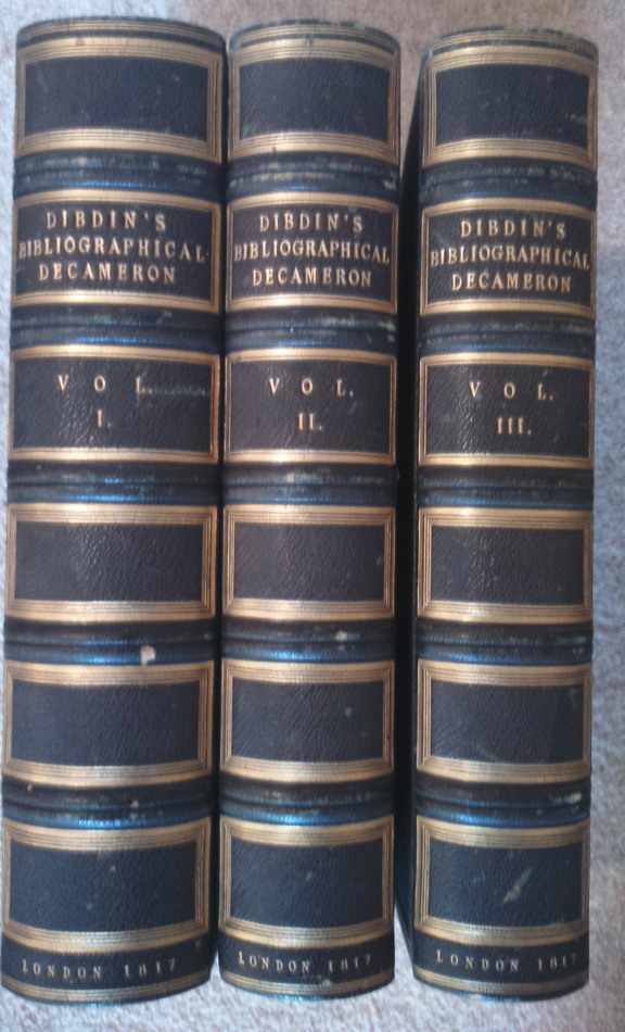 Appraisal: Dibdin Thomas Frognall Rev The Biographical Decameron vol engraved and