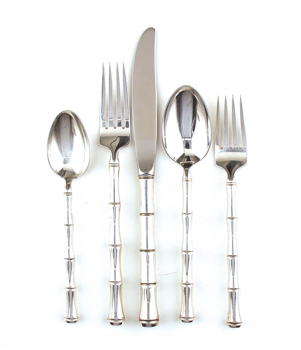 Appraisal: Towle Mandarin pattern sterling flatware circa unengraved hollow handle service