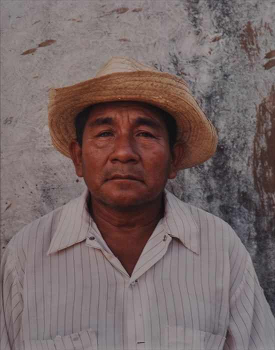 Appraisal: STEPHEN SHORE b YUCATAN MEXICO PORTRAIT OF A MAN Ektacolor