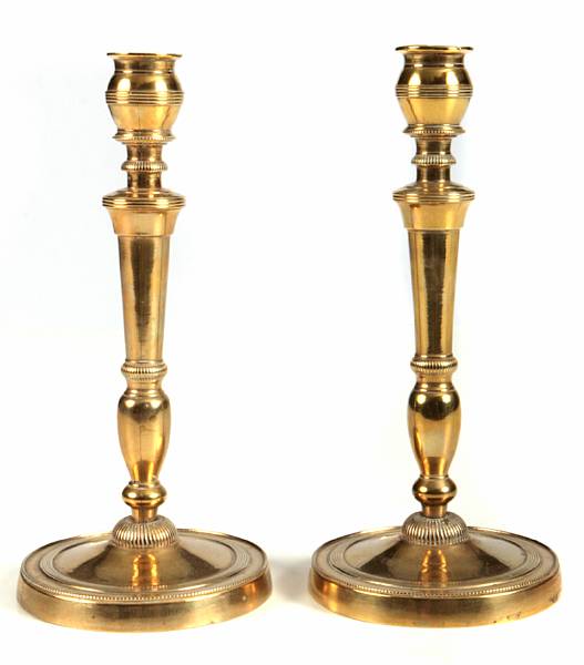 Appraisal: Property of various owners comprising candlesticks and other articles height