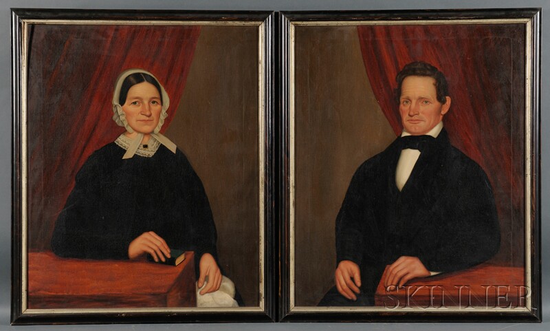 Appraisal: Joseph Goodhue Chandler Massachusetts and New York - Pair of