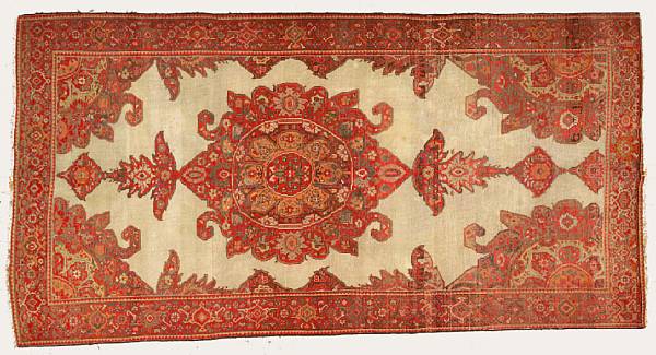 Appraisal: A Malayer long carpet Central Persia circa size approximately ft