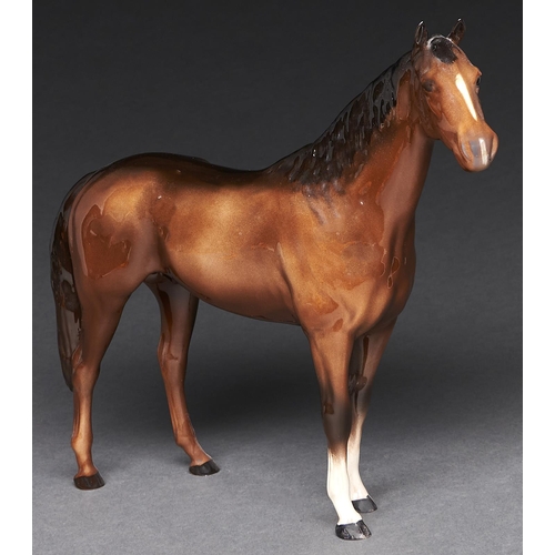 Appraisal: A Beswick model of a stallion cm h printed mark