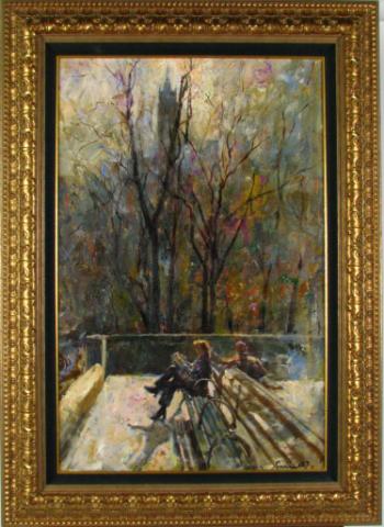 Appraisal: Joan Marti Aragones Spain - x oil on canvas signed