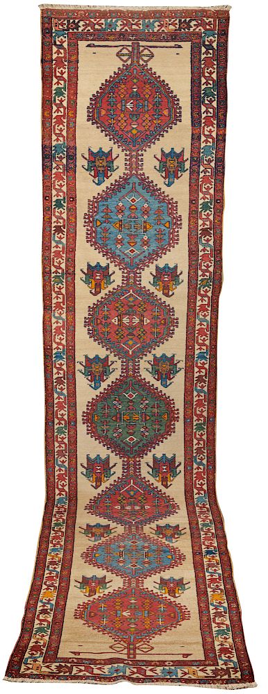 Appraisal: Karaja Runner Persia ca ft in x ft in Karaja