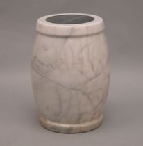 Appraisal: A Marble Stool Early th Century A small stool of