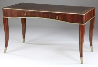 Appraisal: Art Deco inspired desk by Thomasville w Art Deco inspired