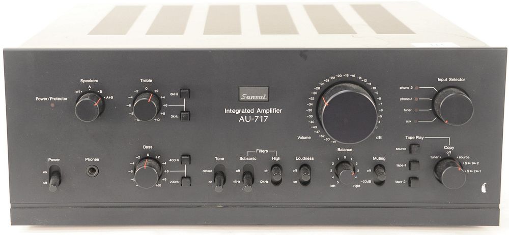 Appraisal: Sansui Integrated Amplifier AV- Sansui Integrated Amplifier AV- Condition All