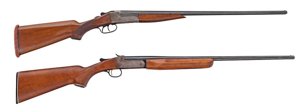 Appraisal: Two Classic Shotguns Winchester and Stevens Winchester Model A in