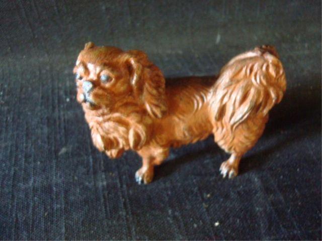 Appraisal: Vienna Bronze Dog From a Larchmont home