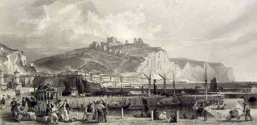 Appraisal: Thomas Abiel Prior - - Engraving - View of Dover