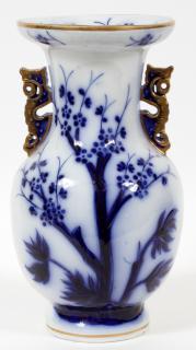 Appraisal: ORIENTAL PORCELAIN VASE ORIENTAL PORCELAIN VASE H W Tree and