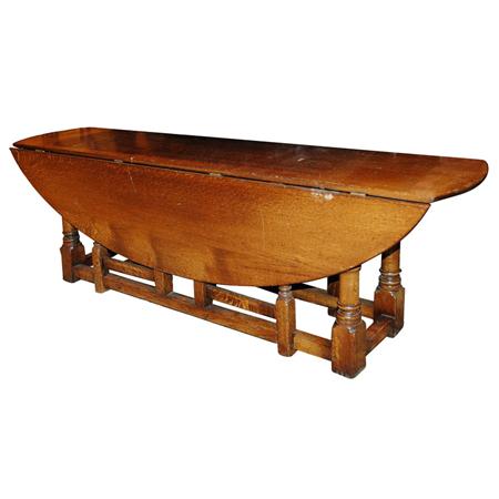 Appraisal: Oak Drop Leaf Coffee Table Estimate nbsp nbsp nbsp -