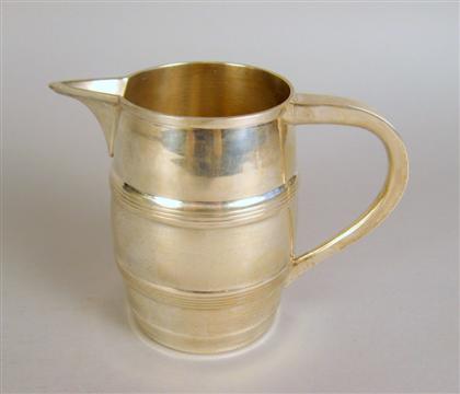 Appraisal: Old Newbury Crafters sterling silver pitcher th century The body