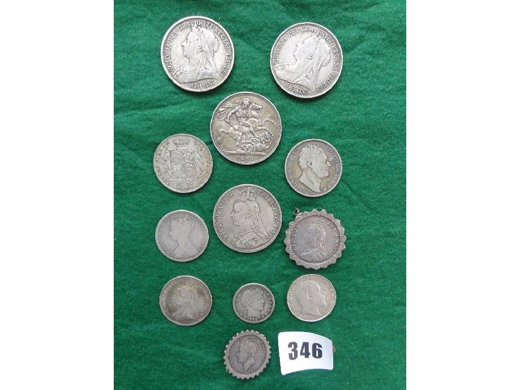 Appraisal: A small collection of miscellaneous and other coinage including commemorative