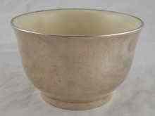 Appraisal: An unusual silver cased bakelite bowl hallmarked Birmingham approx cm