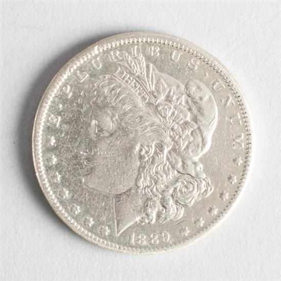 Appraisal: United States Morgan silver dollar CC VF- Estimate - Coin