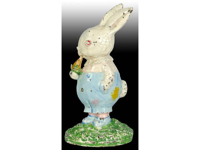 Appraisal: Peter Rabbit Cast Iron Doorstop Description Made by Hubley G