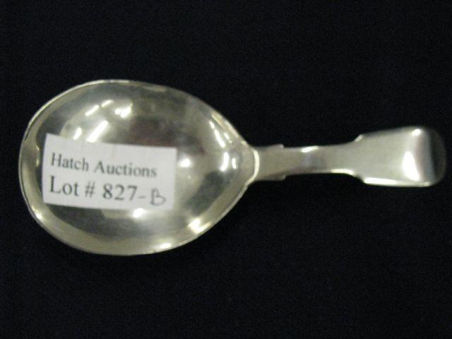 Appraisal: Early Irish Sterling Silver Tea Caddy Spoon hallmarked